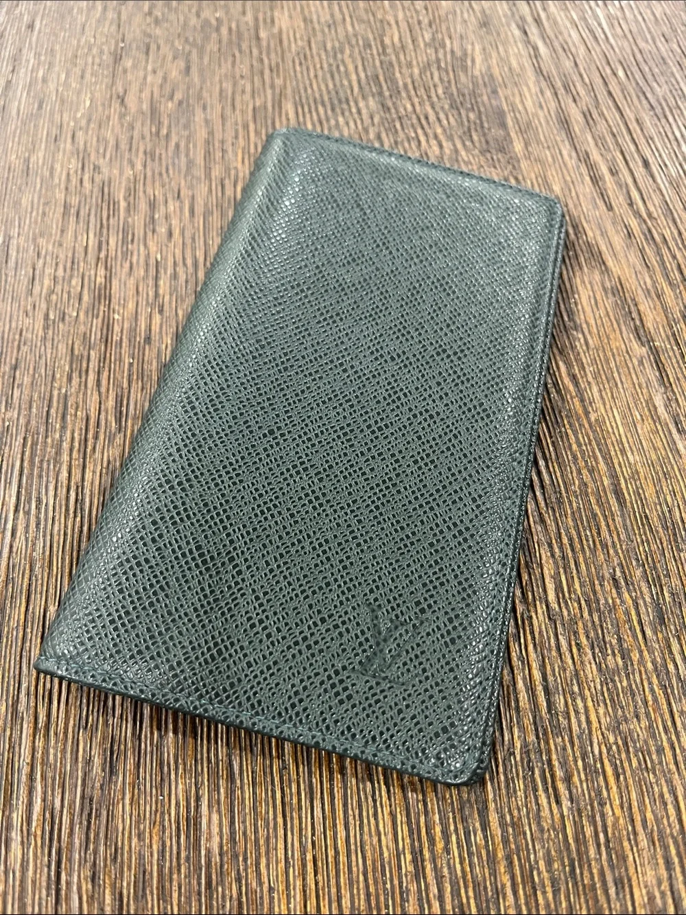 Louis Vuitton check book wallet